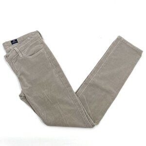 AG Adriano Goldschmied Tan Straight Leg Pants